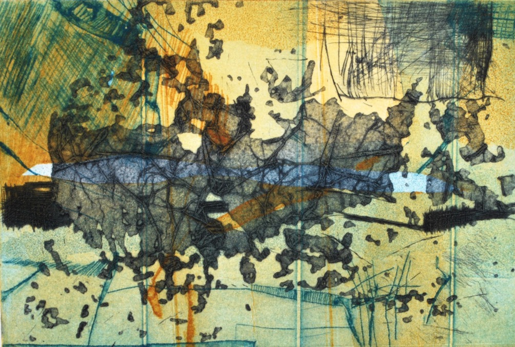 Kleine Pause, 2007 | 4-Farben-Tiefdruck | 15,5 x 23,5cm